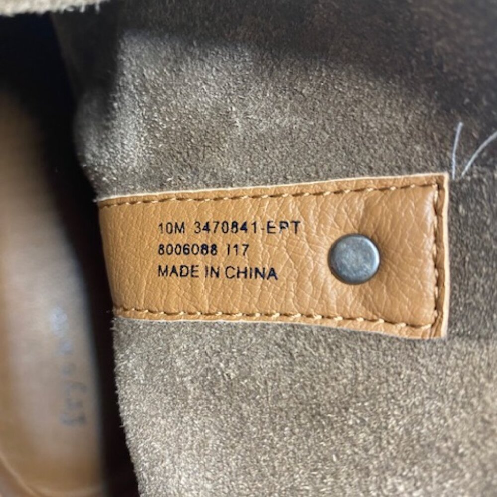 Frye & co Sarah shortie Ankle suede Brown boots - Picture 6 of 6